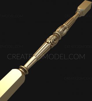 Balusters (BL_0510) 3D model for CNC machine
