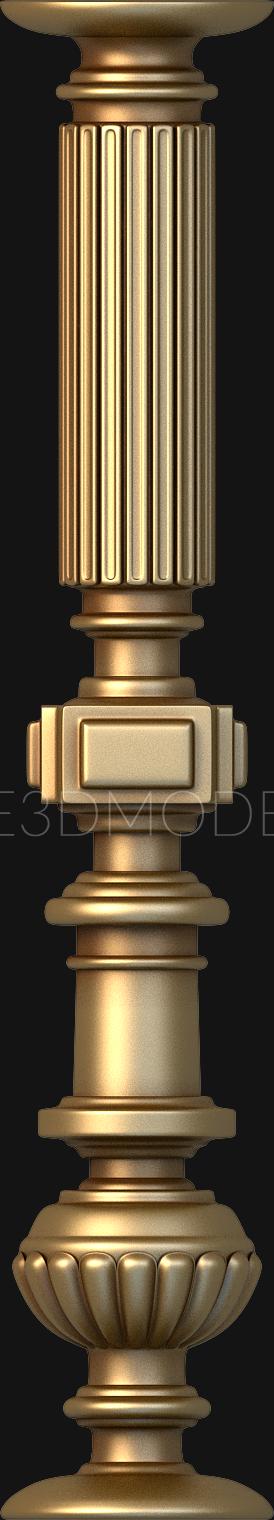 Balusters (BL_0517-1) 3D model for CNC machine
