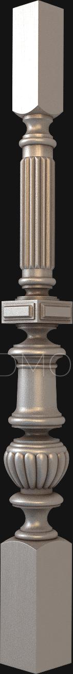 Balusters (BL_0517) 3D model for CNC machine