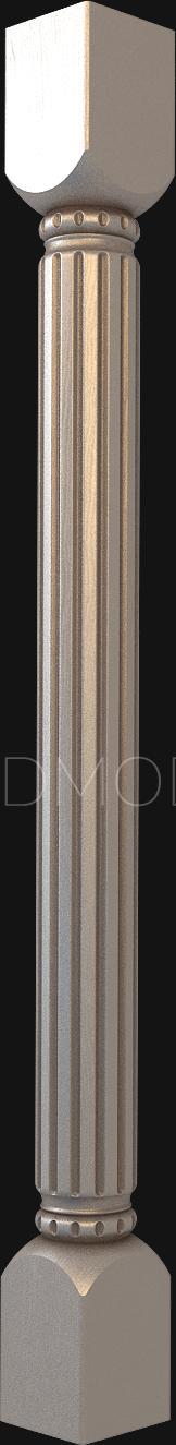 Balusters (BL_0521) 3D model for CNC machine