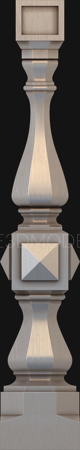 Balusters (BL_0526) 3D model for CNC machine
