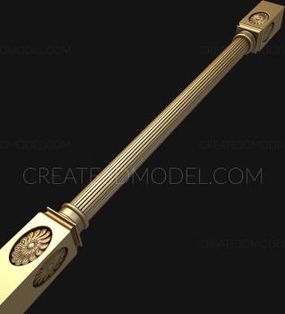 Balusters (BL_0538) 3D model for CNC machine