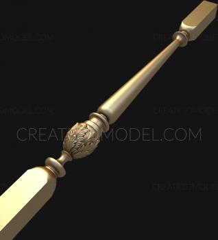 Balusters (BL_0542) 3D model for CNC machine