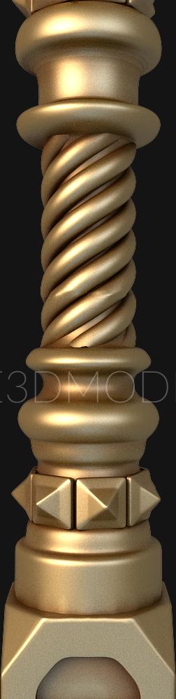 Balusters (BL_0545) 3D model for CNC machine