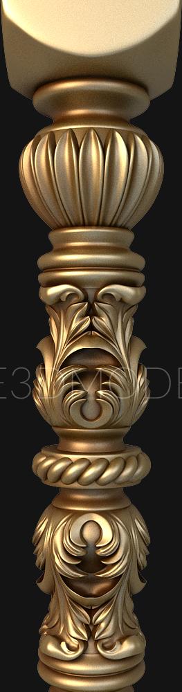 Balusters (BL_0548) 3D model for CNC machine