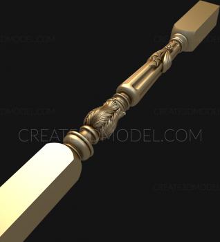Balusters (BL_0550) 3D model for CNC machine
