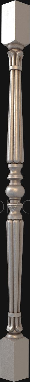 Balusters (BL_0555) 3D model for CNC machine