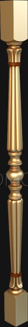 Balusters (BL_0555) 3D model for CNC machine