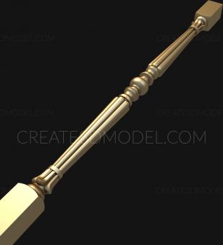 Balusters (BL_0555) 3D model for CNC machine