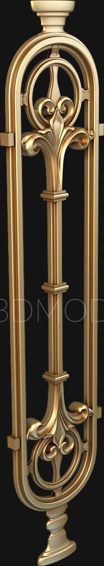 Balusters (BL_0557) 3D model for CNC machine