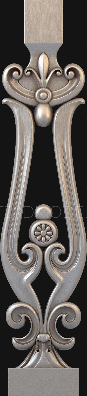 Balusters (BL_0560) 3D model for CNC machine