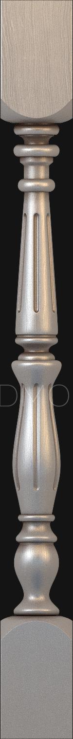Balusters (BL_0564) 3D model for CNC machine