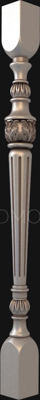 Balusters (BL_0565) 3D model for CNC machine