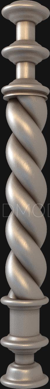 Balusters (BL_0567) 3D model for CNC machine