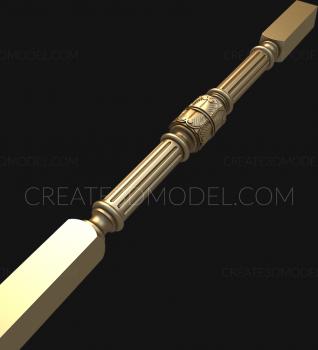 Balusters (BL_0570) 3D model for CNC machine