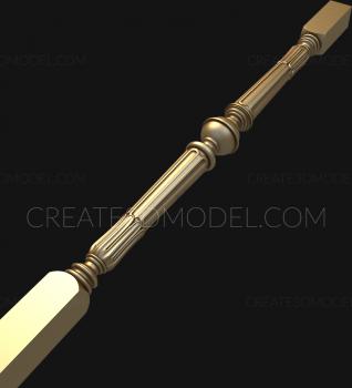Balusters (BL_0571) 3D model for CNC machine