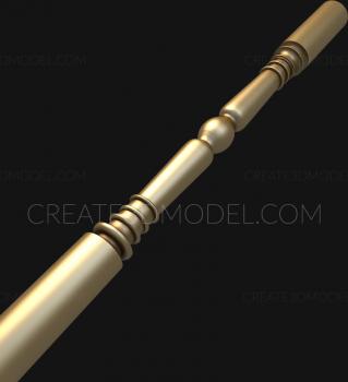 Balusters (BL_0580) 3D model for CNC machine