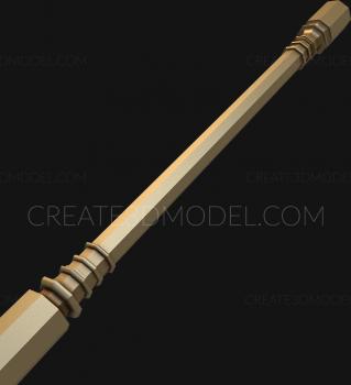 Balusters (BL_0581) 3D model for CNC machine