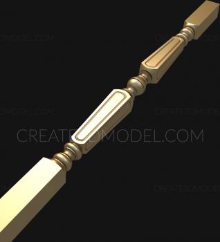 Balusters (BL_0587) 3D model for CNC machine