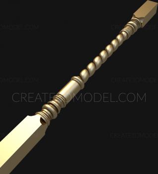 Balusters (BL_0588) 3D model for CNC machine