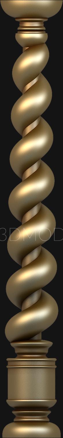 Balusters (BL_0590) 3D model for CNC machine