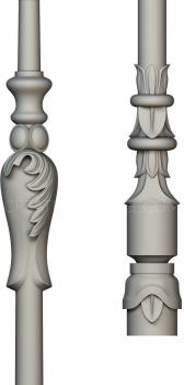 Balusters (BL_0591) 3D model for CNC machine