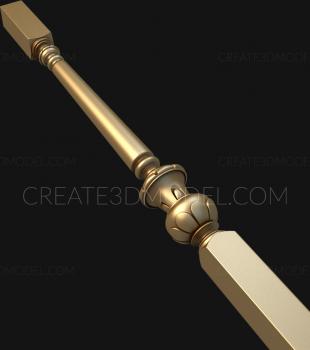 Balusters (BL_0595) 3D model for CNC machine