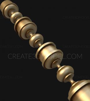 Balusters (BL_0597) 3D model for CNC machine