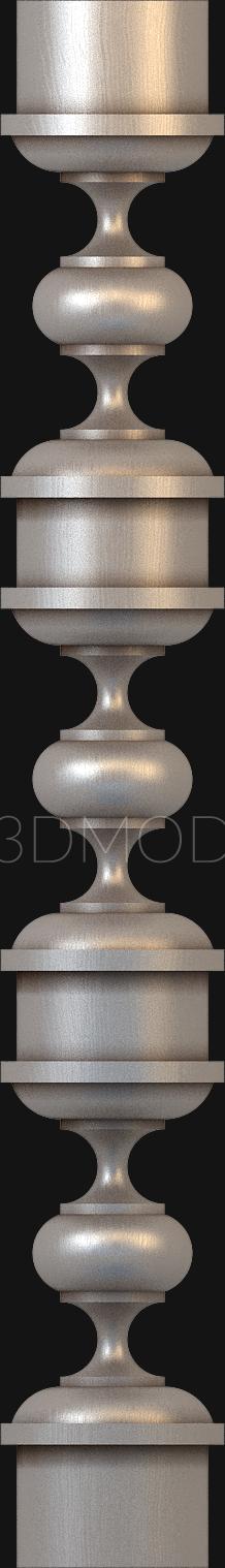 Balusters (BL_0597) 3D model for CNC machine