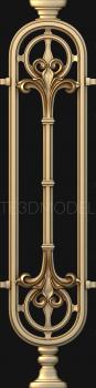 Balusters (BL_0602) 3D model for CNC machine
