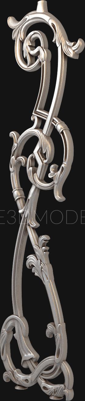 Balusters (BL_0609) 3D model for CNC machine