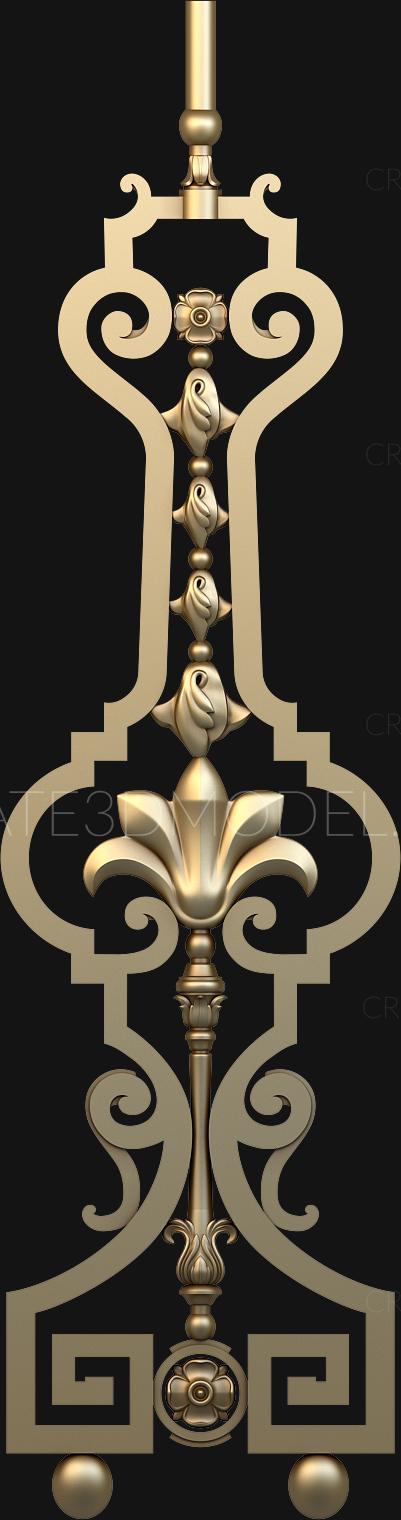 Balusters (BL_0610) 3D model for CNC machine