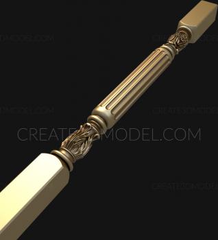 Balusters (BL_0612) 3D model for CNC machine