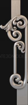 Balusters (BL_0614) 3D model for CNC machine