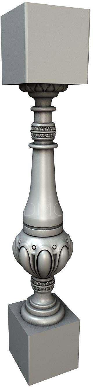 Balusters (BL_0617) 3D model for CNC machine