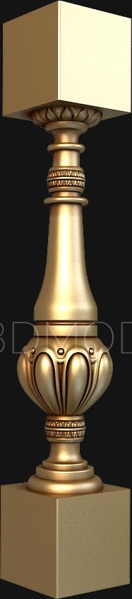 Balusters (BL_0617) 3D model for CNC machine