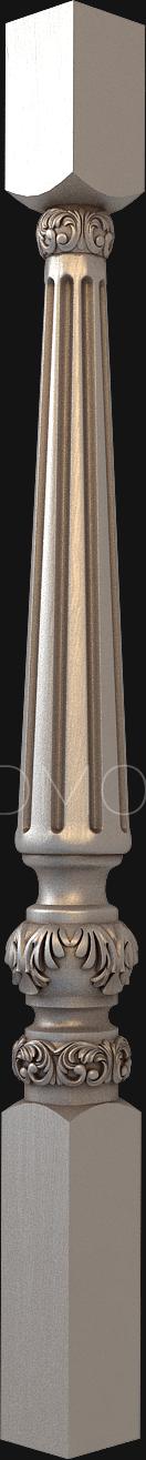 Balusters (BL_0620) 3D model for CNC machine