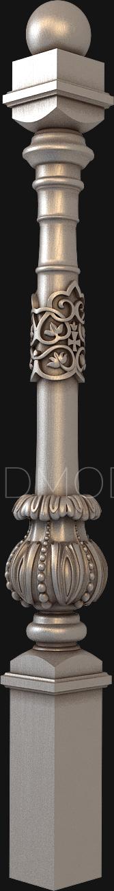 Balusters (BL_0622) 3D model for CNC machine