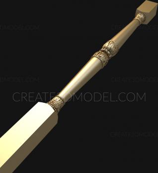Balusters (BL_0624) 3D model for CNC machine