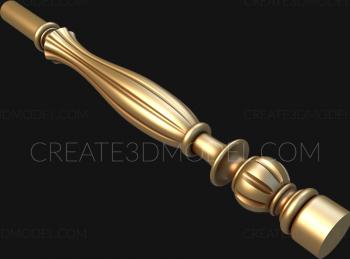 Balusters (BL_0628) 3D model for CNC machine