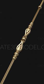 Balusters (BL_0644) 3D model for CNC machine