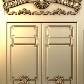 Doors (DVR_0025) 3D model for CNC machine