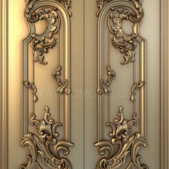 Doors (DVR_0064) 3D model for CNC machine