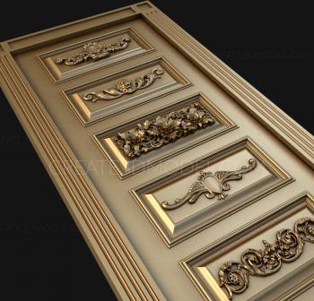 Doors (DVR_0104) 3D model for CNC machine