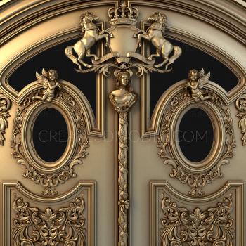 Doors (DVR_0114) 3D model for CNC machine