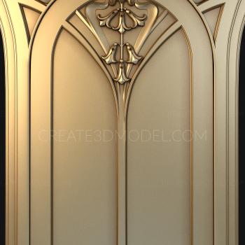 Doors (DVR_0131) 3D model for CNC machine