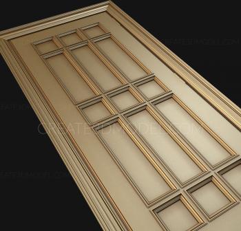 Doors (DVR_0133) 3D model for CNC machine