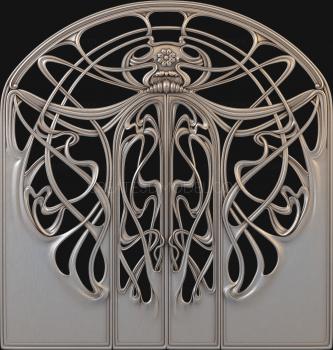 Doors (DVR_0147) 3D model for CNC machine