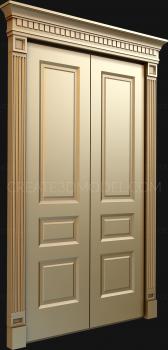 Doors (DVR_0204) 3D model for CNC machine
