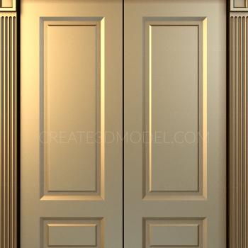 Doors (DVR_0204) 3D model for CNC machine